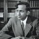 Subrahmanyan Chandrasekhar en su despacho de la Universidad de Chicago: Foto: Universidad de Chicago